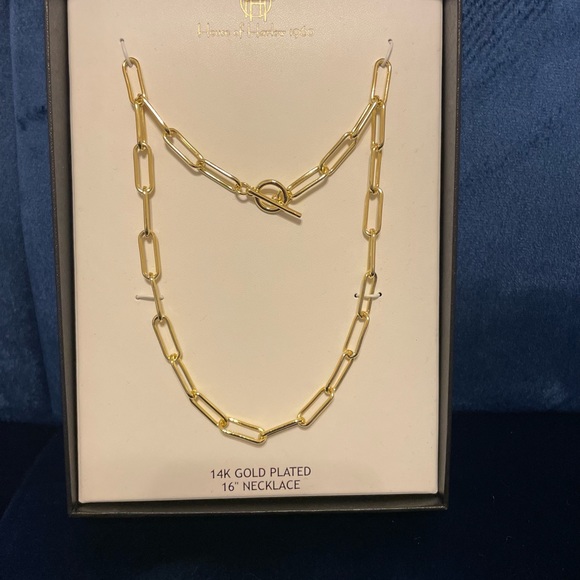 House of Harlow Paper Clip Necklace - Picture 3 of 5